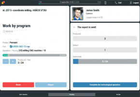 MDCplus - Worker Tablet Interface