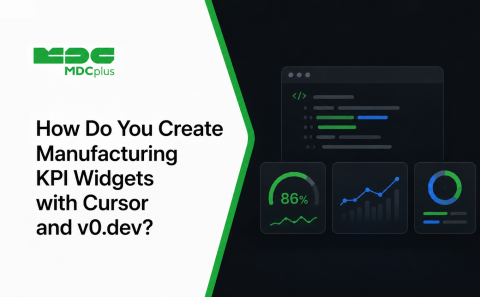 how Do You Create Manufacturing KPI Widgets with Cursor and v0.dev - фото - 1